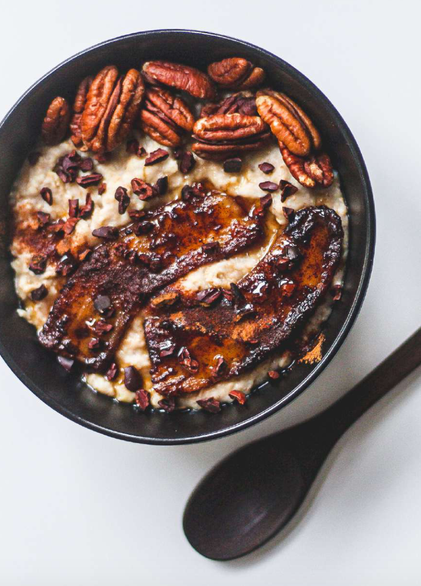 CARAMELISED BANANA PORRIDGE