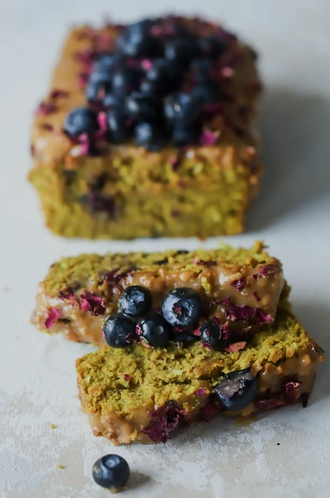 High Protein Coconut and Blueberry Banana Bread – Vivo Life