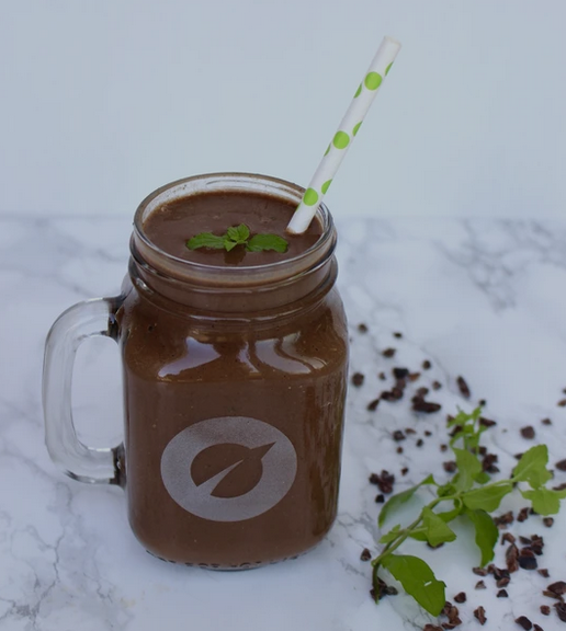 2 Minute Vegan Chocolate Mint Protein Milkshake – Vivo Life USA