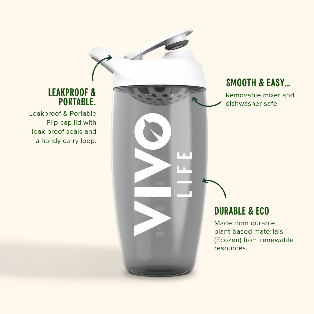Protein Shaker Water Bottle | Vivo Life – Vivo Life USA