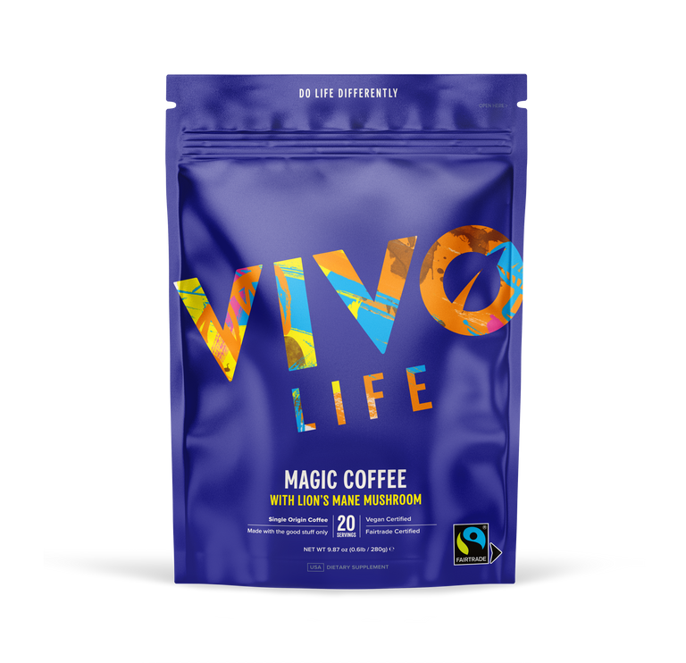 Coffee with Lion's Mane Mushroom | Vivo Life – Vivo Life USA
