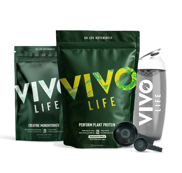 Plant Based Protein & Creatine Bundle for Muscle & Strength – Vivo