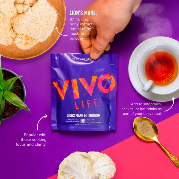 Lion's Mane Mushroom Powder (8:1 extract)