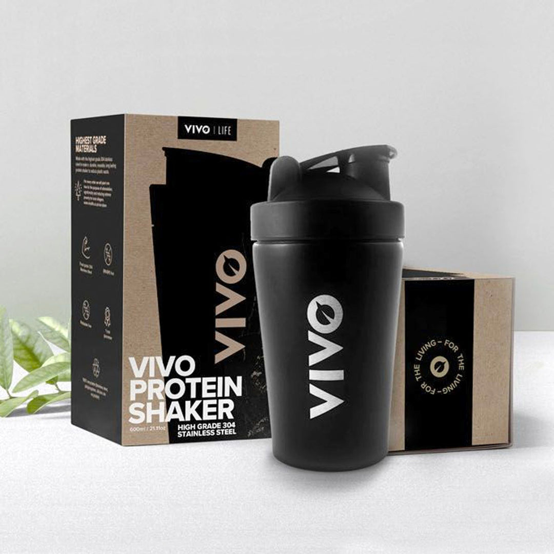 REVO Sportswear Stainless Steel Protein Shaker